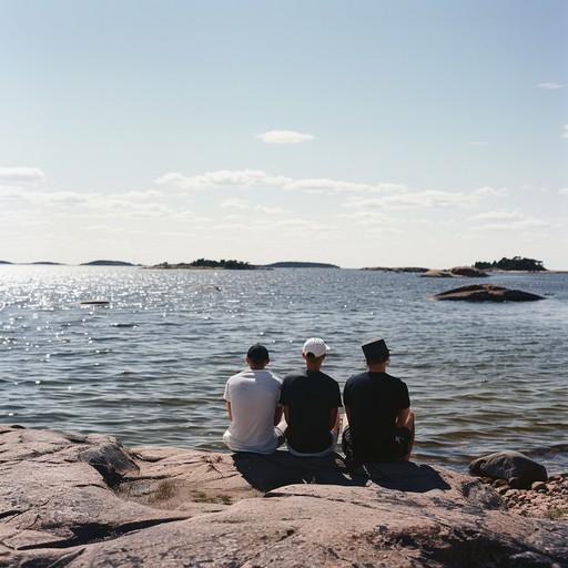 This instrumental captures the essence of a perfect summer day spent exploring the vibrant city of helsinki. The melody, carried by a cheerful accordion and supported by a lively rhythm section, evokes images of strolling through sun-dappled parks, enjoying picnics by the sea, and dancing in the streets during a festive celebration. The music is infused with a sense of joy, friendship, and the carefree spirit of youth, creating an atmosphere that is both nostalgic and invigorating.