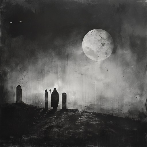 An evocative piece that conjures images of ghostly figures drifting through a fog laden graveyard. The symphony features unsettling strings, ominous brass, and spectral woodwinds that build into a crescendo of chilling intensity, perfect for a nightmarish ambiance.