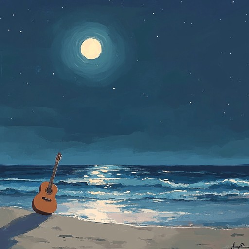 This instrumental piece melds the rhythmic elements of rumba with an ethereal, dreamlike quality. Soft, shimmering percussions and a delicate acoustic guitar weave a tapestry of night time tranquility, evoking the serenity of moonlit nights. Gentle melodies meander like a whispered lullaby, creating a soothing and reflective atmosphere perfect for unwinding. The music invites you to a reverie, where reality and dreams blur into a harmonious dance of sound and silence