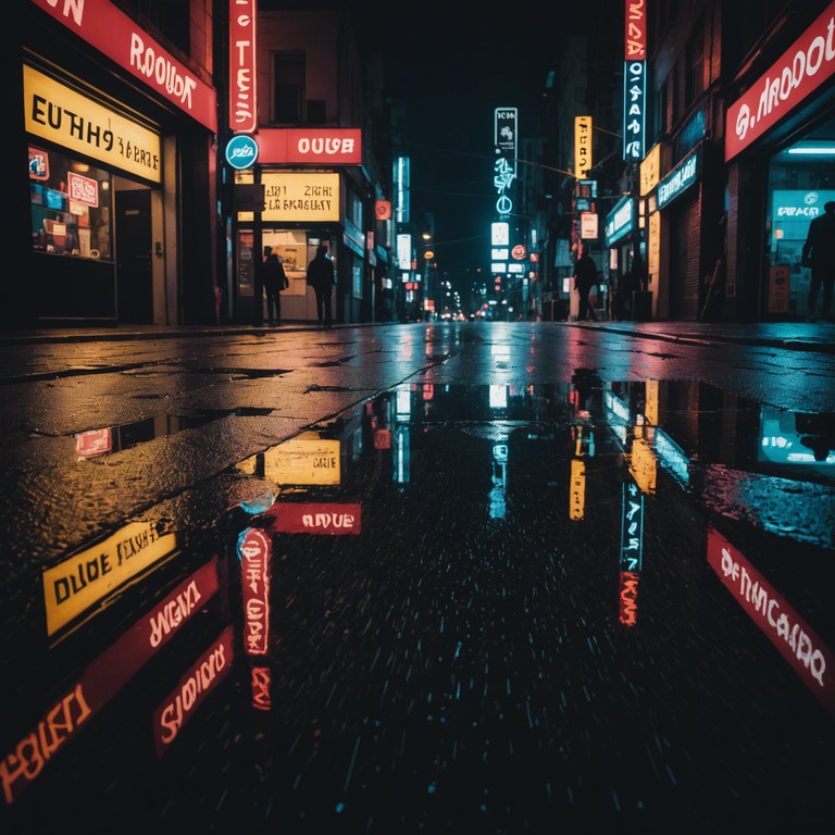 This track encapsulates a deep emotional journey, articulated through an intricate arrangement of synthetic beats and ethereal backdrops, evoking a sense of longing and introspection. Combining classic electro elements with modern sensibilities, it portrays the ambience of a neon lit cityscape at night, where every light hints at a story untold.