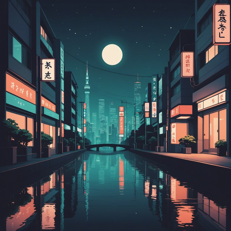 An evocative instrumental track featuring delicate and intimate whispers paired with minimalist, airy synth lines creating a sense of solitude and reflection in the busy cityscape of tokyo. This track combines the minimalist approach of modern electronic music with the personal touch of intimate, breathy vocalizations to evoke a sense of inner peace and personal reflection amidst the bustling urban environment.