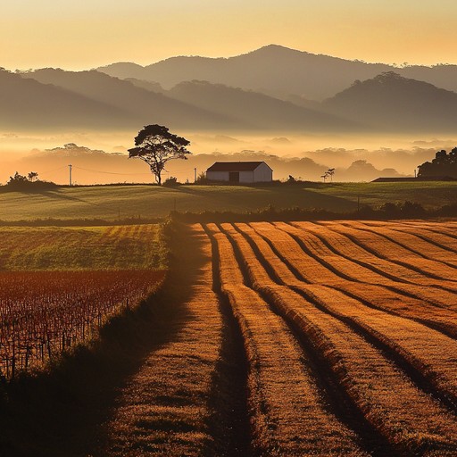 This atmospheric instrumental captures the serene yet eerie essence of brazilian farms as the evening approaches. Acoustic guitars, joined by low key percussions and gentle winds, convey the mysterious silence enveloping the land.