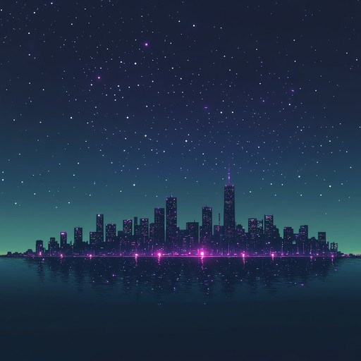 An instrumental track blending soulful melodies with retro synthwave tones, evoking a nostalgic nighttime city adventure.