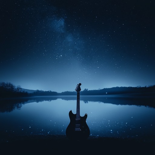 Immerse in the serene beauty of the night as smooth guitar harmonics envelop you in a dreamy, artful ambiance with a subtle jazz foundation. Perfect for reflective evenings and sophisticated settings