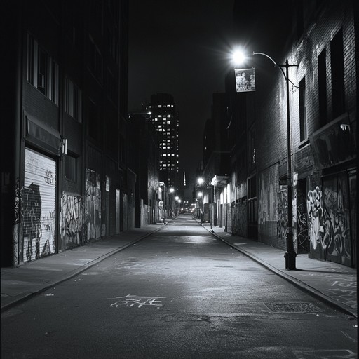 A powerful instrumental blending distorted guitars and heavy drums to capture the essence of urban decay and the restless energy of city streets at night