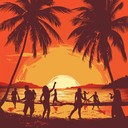 lively calypso tune with infectious caribbean rhythms, bright melodies
