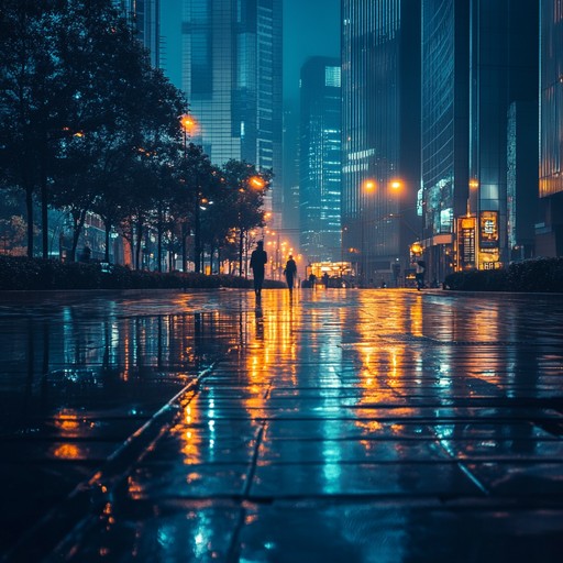 An instrumental track that fuses soulful hip hop beats with mellow melodies, capturing the essence of wandering through city streets after dark. Featuring smooth saxophone lines over laid back rhythms, it creates a soothing atmosphere perfect for introspection and relaxation.