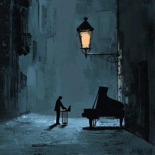 A tender piano composition that gently narrates the serene moments of broadway's peaceful nights, evoking feelings of warmth and reflection. The gentle harmonies invite listeners into a tranquil journey through the silent streets under soft glowing lights.