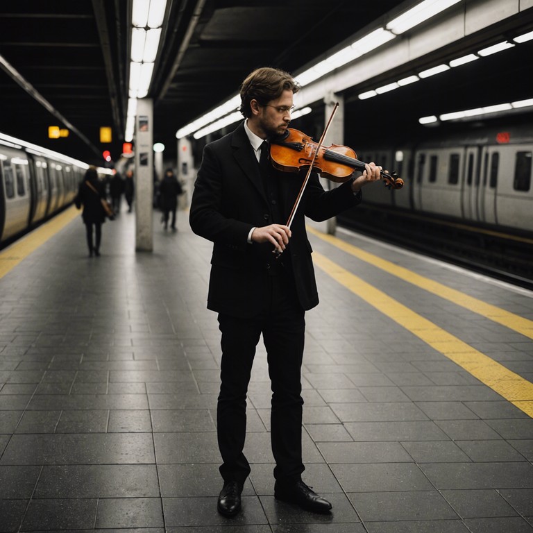 An emotive musical journey, “city love serenade” delicately balances the soul stirring sounds of a violin with the vibrant pulses of city life. It captures the dual essence of passionate encounters and the isolation felt within a metropolitan backdrop, creating an atmospheric narrative that speaks to the heart and stirs the soul.