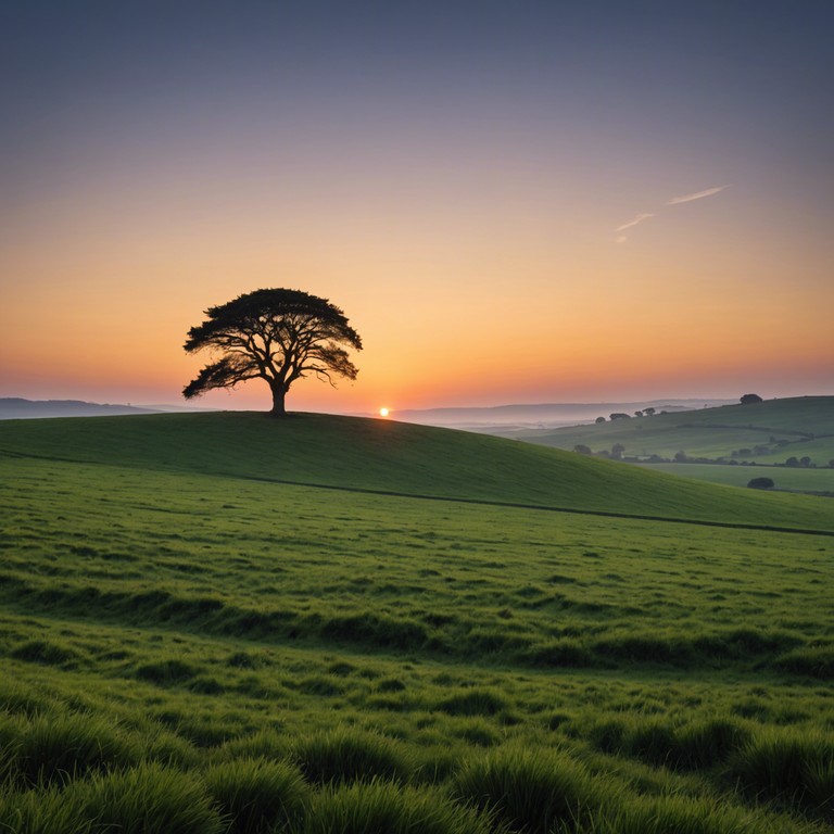 This instrumental track features a heartfelt marimba performance that bridges the gap between ancient traditions and contemporary sounds, creating a soothing, hopeful atmosphere that reflects a sunrise over historical landscapes. This musical piece weaves together the cultural essence of various historic periods and locations, offering a reflective journey through time and humanity