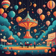 ethereal carnival music with fantastical twists.