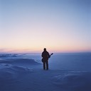 sorrowful erhu laments over vast, silent, snow covered expanse.