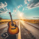 uplifting guitar melodies for a sunny, carefree journey.