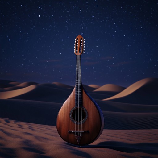 A captivating blend of traditional desert instruments and modern chill beats, creating an atmosphere that evokes the serenity and mystery of star filled desert nights.