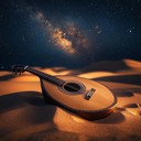 soft middle eastern tunes flowing over quiet desert landscapes.