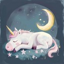 a gentle and soothing lullaby to help a baby unicorn drift off to dreamland