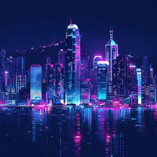 Evoking dynamic city nights with pulsating synths and nostalgic vibes.