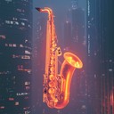 groovy beats and sax riffs capturing vibrant city vibes