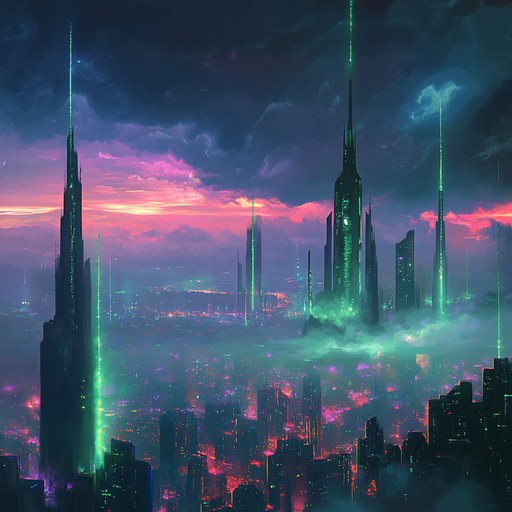 An instrumental synthwave piece that takes listeners on a hypnotic journey through the unexplored depths of space, blending lush melodies with ambient textures.