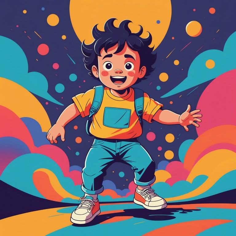 This instrumental track captures the essence of a child's frustration and energetic rebellion, employing dynamic rhythms and melodic structures to express anger through a playful lens. Perfect for scenes depicting spirited children or playful mischief.