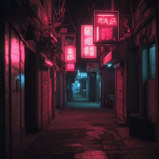 A haunting journey through echoing streets, blending dark lofi beats with ambient textures. Perfect for late night introspection and moody atmospheres. Let the subtle vinyl crackle and downtempo rhythm transport you to an enigmatic urban landscape.