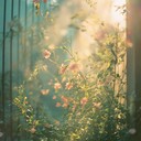 uplifting piano evokes morning blooms and joyful spirits