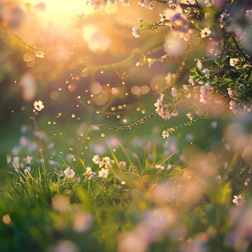 Envision a peaceful walk through golden fields as the sun bathes everything in its soft glow. This acoustic melody captures the essence of this scene, soothing the soul with each gentle note.