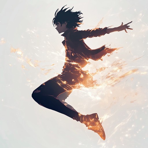 This track unleashes an anime inspired instrumental anthem, characterized by heroic themes and intense, driving energy. Electric guitar leads the way, supported by orchestral elements that build towards powerful and climactic moments. The music moves through emotional peaks and heartfelt valleys, encapsulating the spirit of an anime hero's journey.