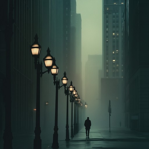 An instrumental lofi piece that weaves together dreamy melodies and subtle rhythms, evoking the feeling of wandering through mist shrouded city alleys, lost in thought and surrounded by the whispers of the night.