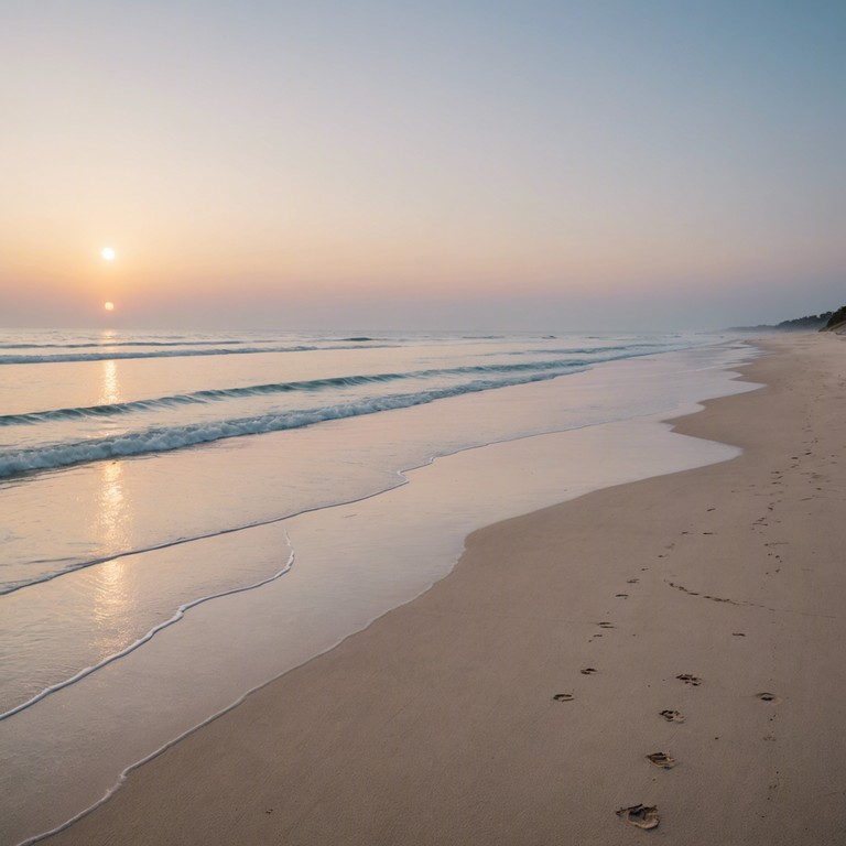 This piece captures the essence of a serene caribbean beach at sunrise. Gentle rhythms and calming melodies evoke the peacefulness of the sea lapping against the shore, offering listeners a musical escape to tranquility. Ideal for relaxation or gentle contemplation, this song merges gentle calypso rhythms with ambient soundscapes to create a soothing audio retreat.