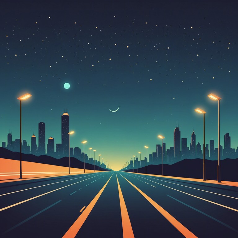 Drive through the city under the dark sky, feeling the beat as your soundtrack. The powerful synths seem to reflect the neon signs that punctuate the nighttime city's landscape.