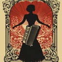 an instrumental cabaret tune with enigmatic and captivating melodies