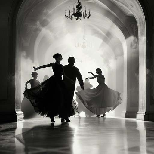 Feel the rush of euphoria as this waltz transports you to a grand dancefloor beneath vienna's star studded sky. The violin's melodies sweep you into joyful twirls and elegant spins.