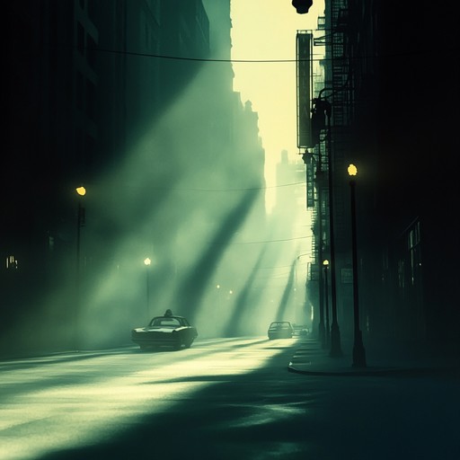 Imagine exploring the dimly lit streets of a sleeping city, the only sounds are your footsteps and the deep, haunting drum and bass that seems to emanate from the shadows themselves.