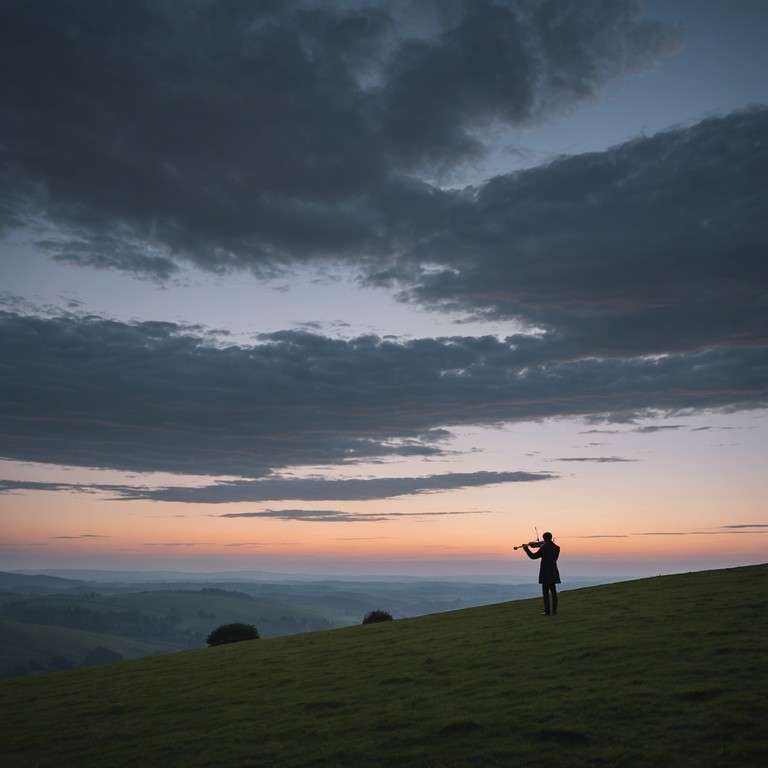 An evocative piece that reflects the clash between traditional folklore and the powerful energies of modern rebellion. An intense and captivating journey through sound, set against a backdrop of ancient fields mingled with shadow.