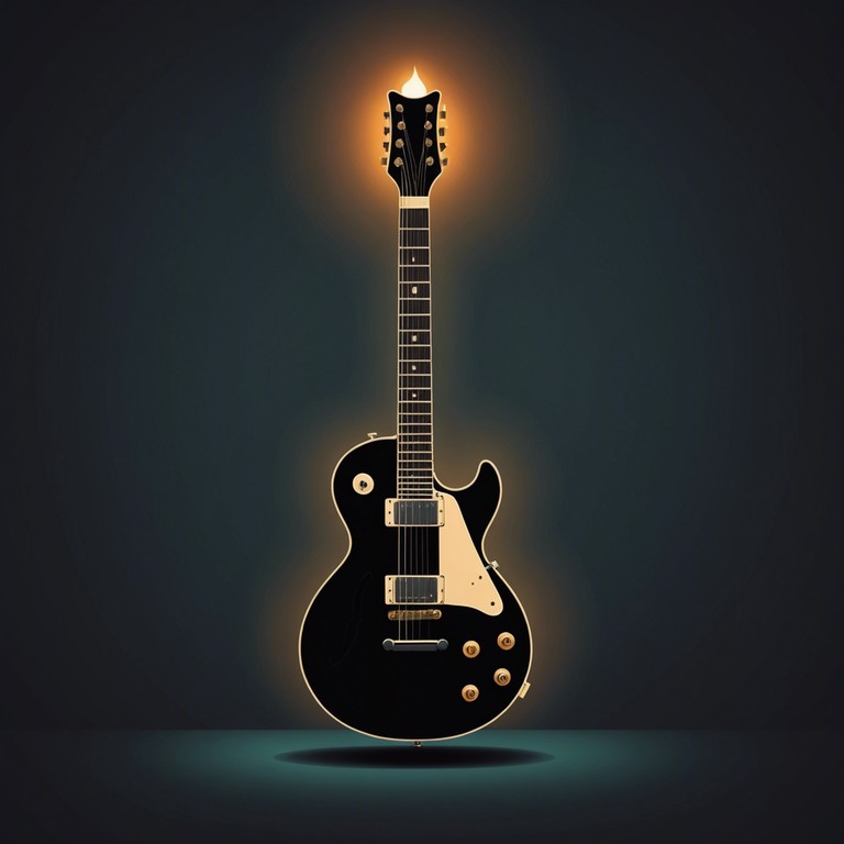 In this track, antiestablishment steel guitar tones blend with intimate, close knit metal rhythms, creating a unique auditory experience. The electric guitar's versatile dynamics showcase a tender yet powerful metallic sound, perfect for a reflective yet energetic atmosphere.