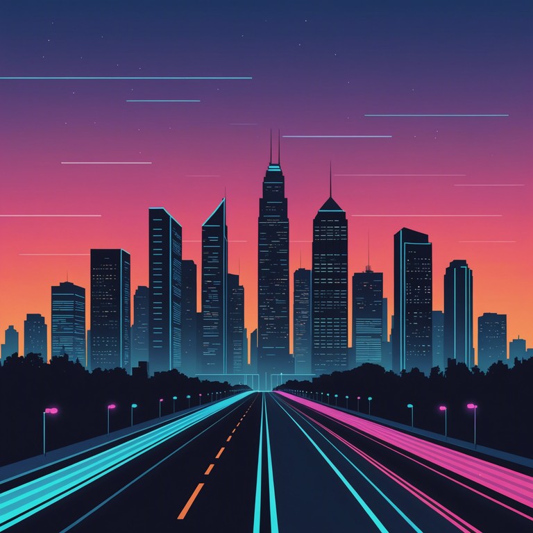 This track embodies the vibrant energy of a futuristic cityscape at night. Fast paced, dynamic synth sequences create a sense of exhilaration and freedom, perfect for a high energy party or an intense workout session.