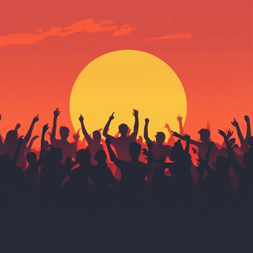 A vibrant and catchy instrumental track with infectious synth rhythms and driving beats perfect for a sunny summer dance party
