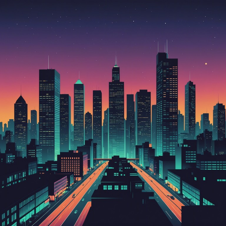 This track evokes the essence of a bustling city at night, blending smooth jazz elements with modern r&b rhythms to portray the vibrant nightlife and reflective moments beneath the urban skyline. The soothing saxophone leads create a melodic story, weaving through the sounds of the busy urban environment, making it perfect for those evening hours exploring the heart of the city.