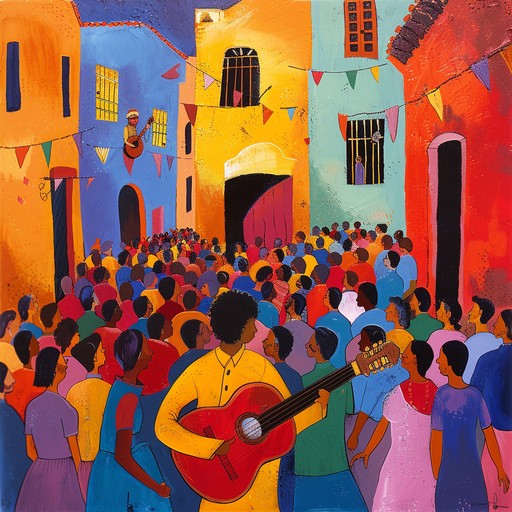 An instrumental piece that blends tango's passionate rhythms with rebellious undertones. A driving guitar leads the charge, while vibrant percussion accents symbolize resistance and the fight for freedom. The dynamics shift from intense to subtle, capturing the spirit of revolution and determination through harmonious latin influences.