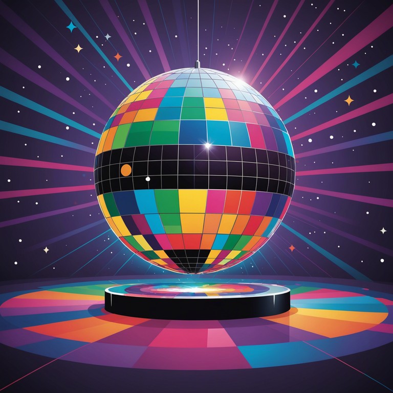 This track is all about bringing the charisma of glittery disco balls into the realm of funk. Featuring prominent bass grooves complemented by a vibrant array of synths and drums, it embodies a celebration fit for any lively dance floor.