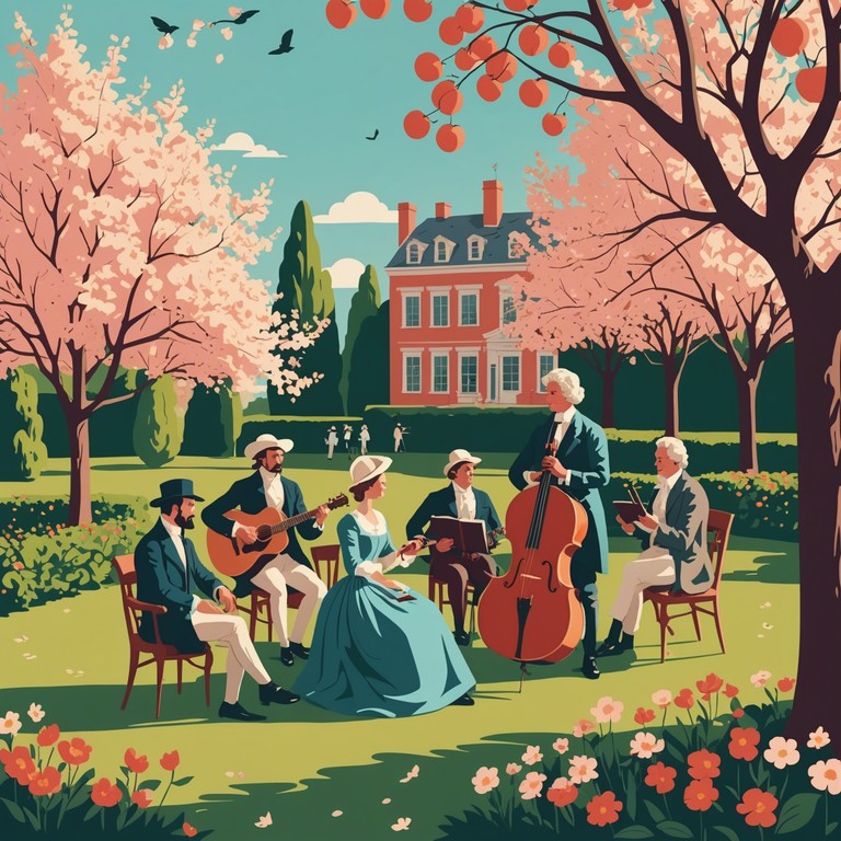 A charming piece that invokes a sense of playful nostalgia and joy, featuring intricate yet light hearted melodies that dance through a traditional waltz structure. An ideal soundtrack for a spirited soirée or a delightful afternoon daydream.