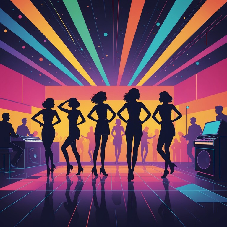 Imagine a dancefloor filled with energy and spirited dancers, where modern funk beats meet the deep and soulful rhythms of house music. This track is perfect for a joyous night out, filled with playful and sensual tunes that keep your energy high