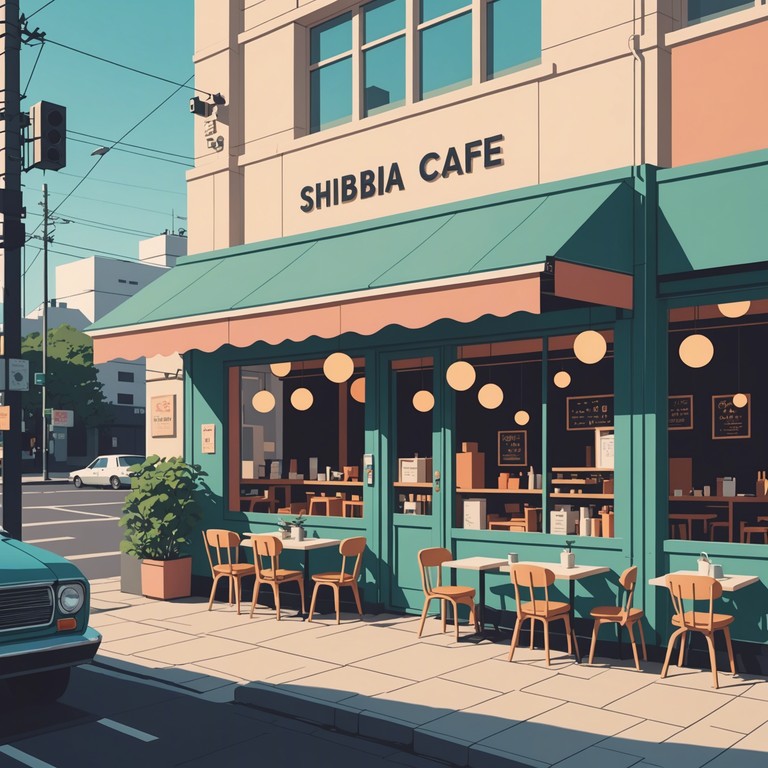 An inviting lofi melody that blends soft electronic notes with the essence of a peaceful afternoon in a bustling tokyo district. Perfect for easing the mind and inspiring creativity.