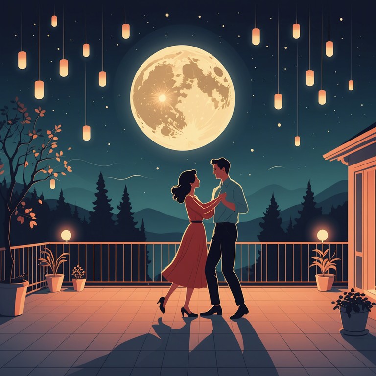 This track encapsulates the romance and tranquility of a moonlit evening with soft, rhythmic beats of rumba, perfect for a night of gentle dancing or contemplation under starry skies.