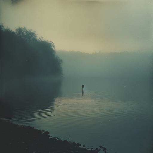 A haunting composition that evokes the chilling stillness of an abandoned lakeside at dusk, where the twilight air whispers ancient secrets. The piece meanders, rises, and falls, echoing a dark serenity for the lost souls that might have wandered by the water's edge.