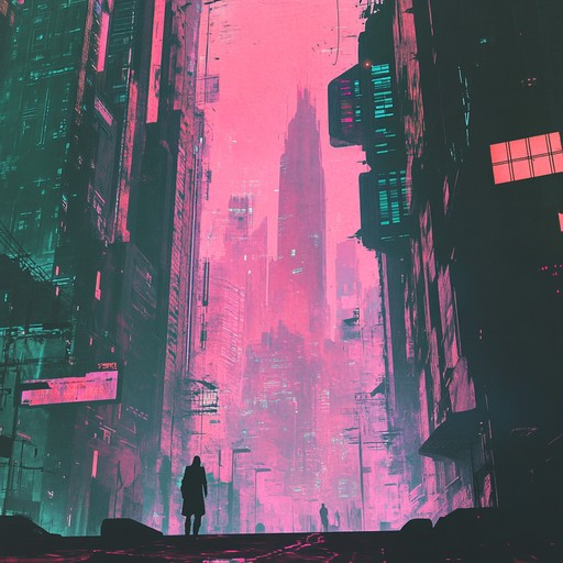 Embark on an aggressive journey through the neon lit streets of a dystopian cityscape. Pulsating beats, razor sharp synths, and grinding bass lines create an electrifying atmosphere charged with rebellion and defiance. The track is a relentless assault on the senses, evoking imagery of cybernetic warriors fighting against oppressive regimes under flickering neon lights.