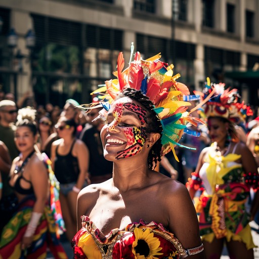 A vibrant latin jazz track with upbeat rhythms and playful melodies, capturing the essence of a carefree summer day on a sunny playground. The composition features dynamic saxophone leads, rhythmic percussion, and lively piano, creating an infectious groove that invites listeners to dance and smile. The blend of samba rhythms and jazz harmonies results in a refreshing and joyful listening experience.