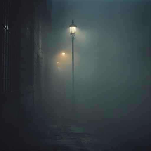 Experience a chilling journey through empty city streets with a symphony of haunting strings, eerie woodwinds, and powerful brass. The arrangement builds tension with each measure, creating an atmosphere of suspense and intrigue, reminiscent of a noir film's climactic chase scene.