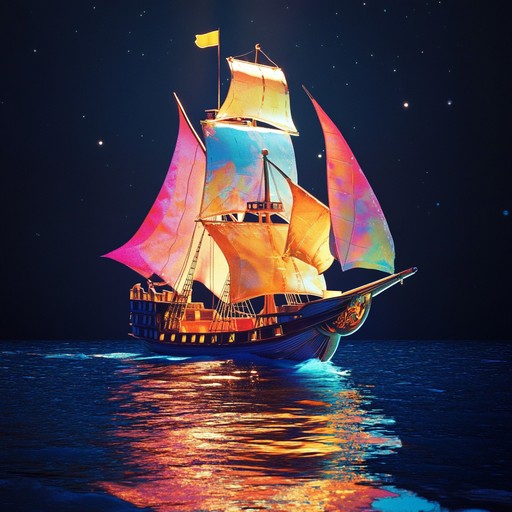 A whimsical, lively tune capturing a group of playful pirates on a mischievous treasure hunt, sailing the high seas in search of hidden riches. The song evokes the sound of a joyful, lighthearted journey filled with unexpected twists and turns.